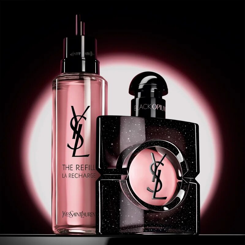 Yves Saint Laurent Black Opium parfumska voda nadomestno polnilo za ženske refill 100 ml