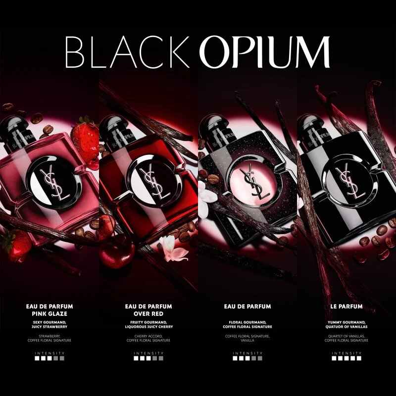 Yves Saint Laurent Black Opium Pink Glaze parfumska voda za ženske 30 ml