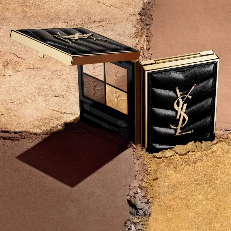 Yves Saint Laurent Couture Mini Clutch paleta senčil za oči za ženske 800 Over Dore 4 g