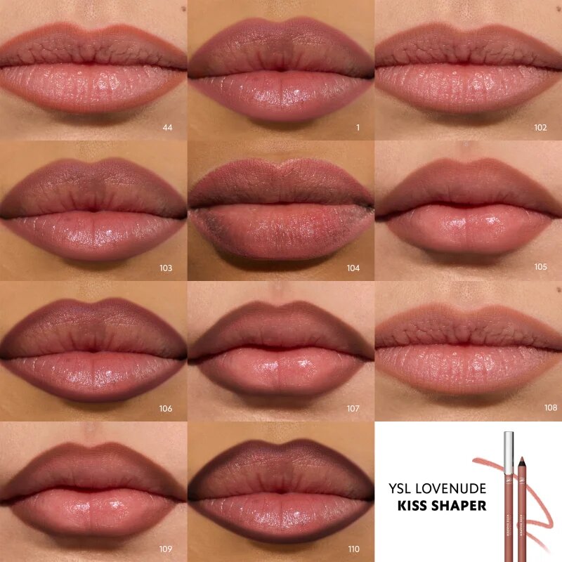 Yves Saint Laurent Lovenude Kiss Shaper črtalo za ustnice odtenek 102 1.2 g
