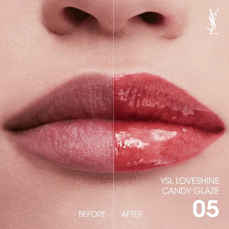 Yves Saint Laurent Loveshine Candy Glaze vlažilni sijaj za ustnice za ženske 5 Pink Satisfaction 3.2 g