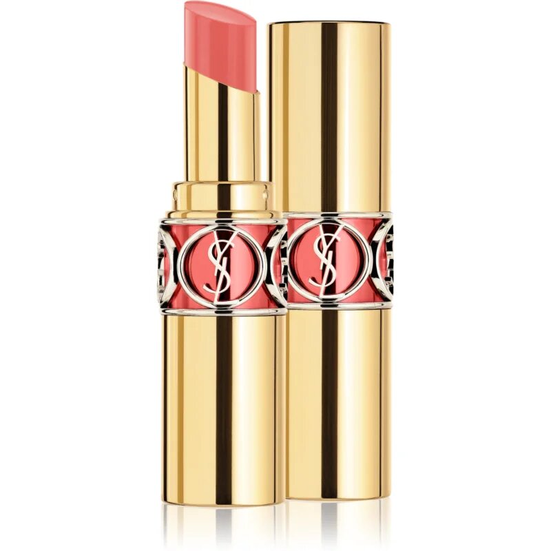 Yves Saint Laurent Rouge Volupté Shine Oil-In-Stick vlažilna šminka odtenek 15 Corail Intuitive / Corail Spontini 3.2 g