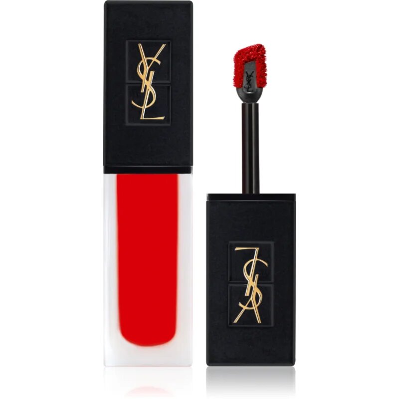 Yves Saint Laurent Tatouage Couture Velvet Cream visoko pigmentirana kremasta šminka z mat učinkom odtenek 201 Rouge Tatouage 6 ml