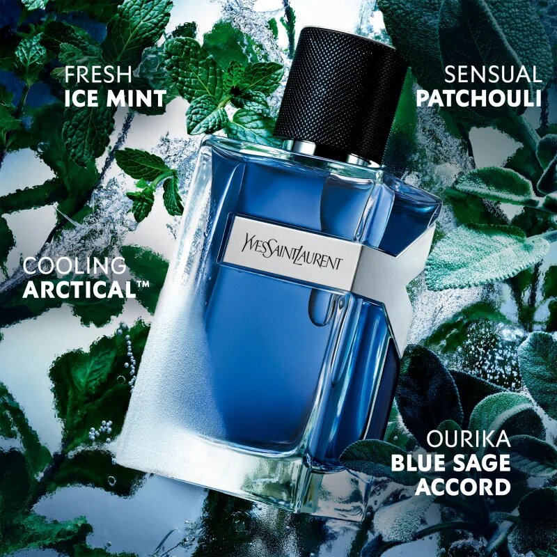 Yves Saint Laurent Y Iced Cologne toaletna voda intense za moške 60 ml