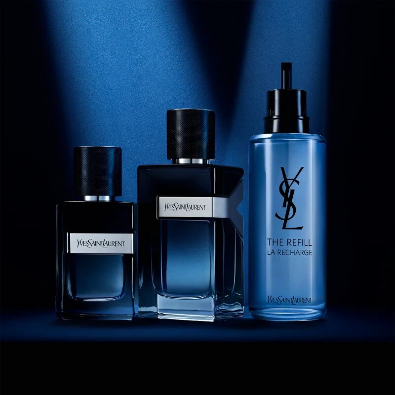 Yves Saint Laurent Y parfumska voda nadomestno polnilo za moške Refill 150 ml