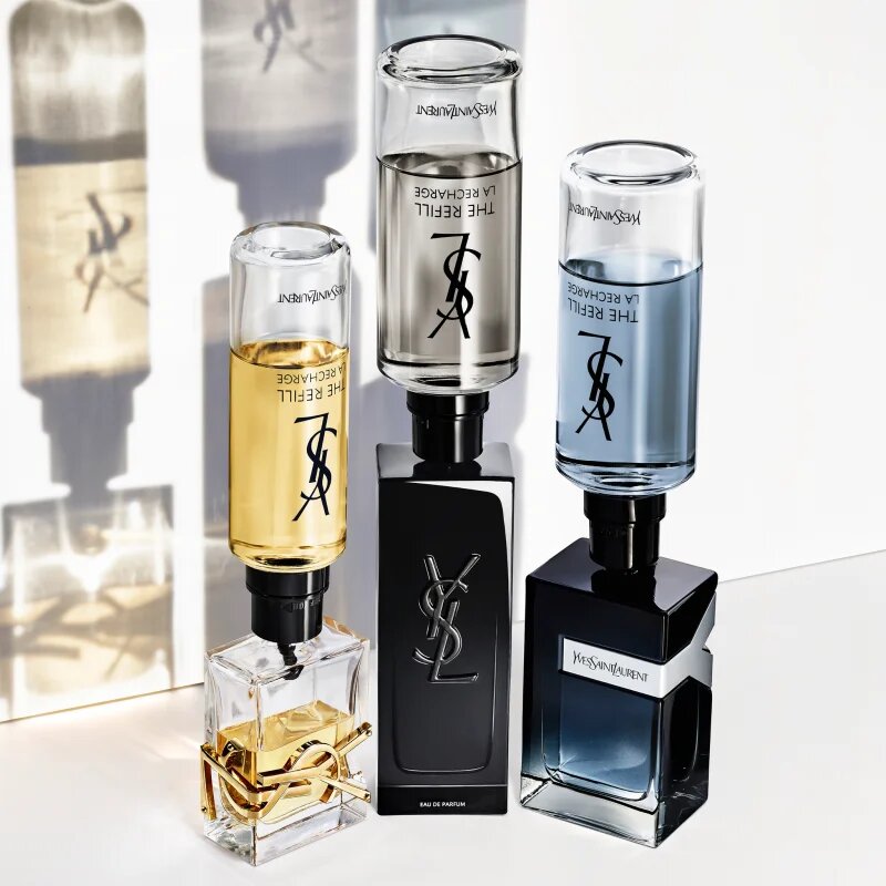 Yves Saint Laurent Y parfumska voda nadomestno polnilo za moške Refill 150 ml