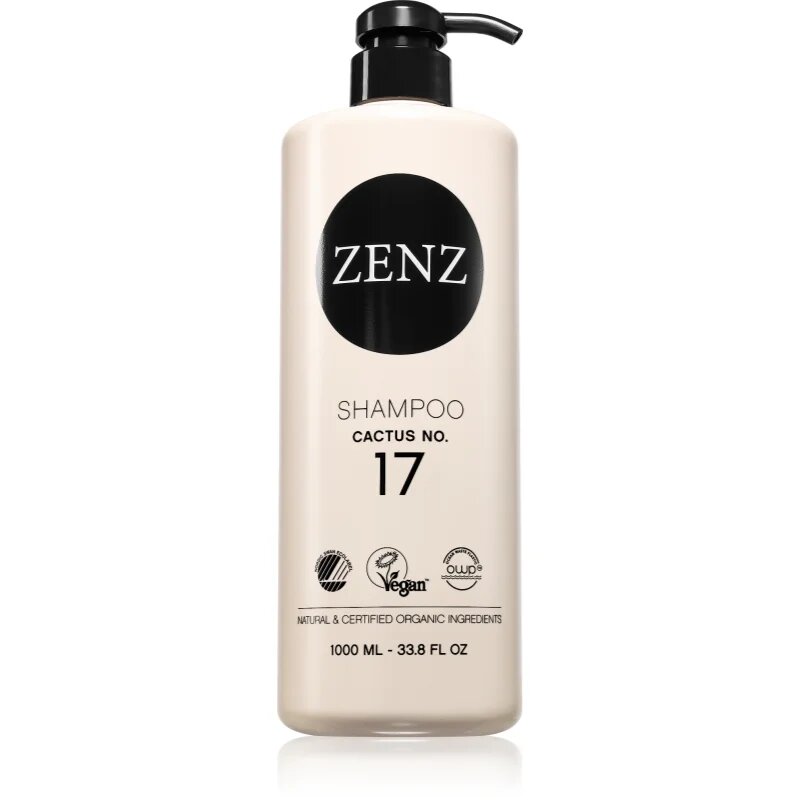 ZENZ Organic Cactus No. 17 intenzivno vlažilni šampon 1000 ml