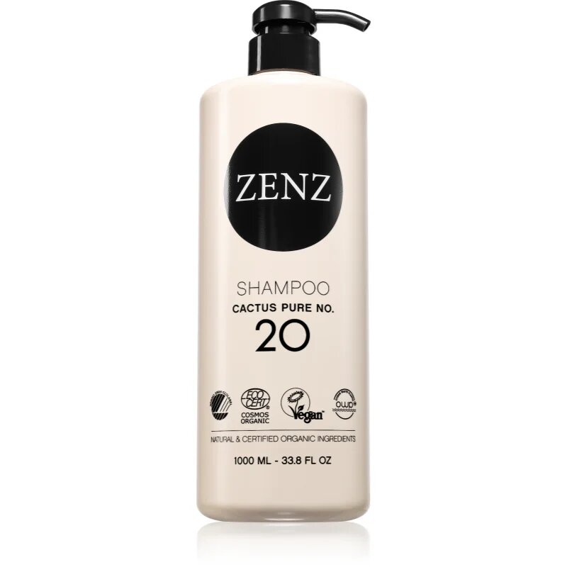 ZENZ Organic Cactus Pure No. 20 vlažilni šampon primerno za alergike 1000 ml