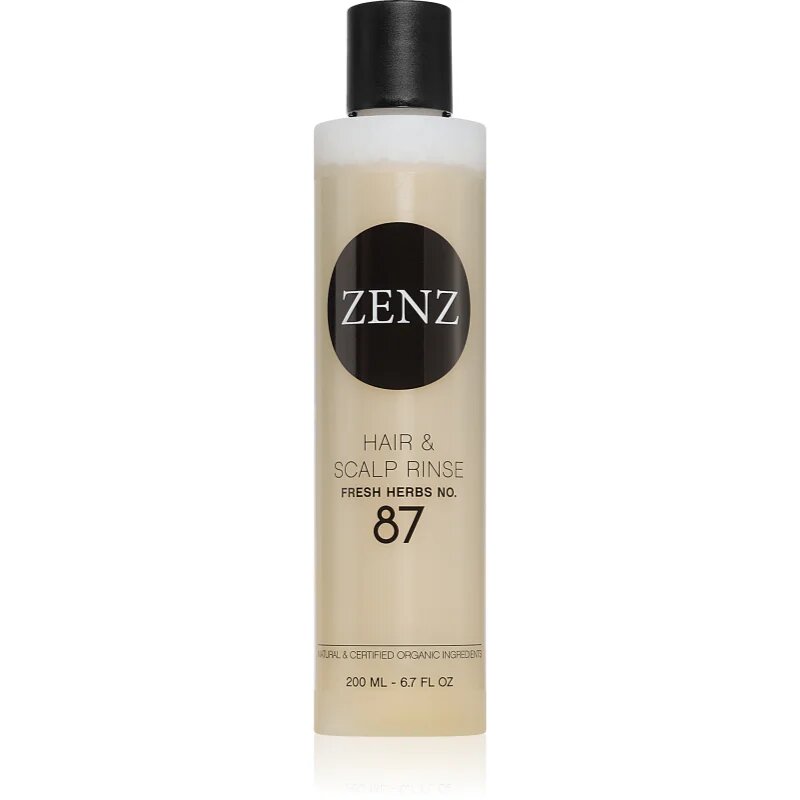 ZENZ Organic Fresh Herbs No. 87 intenzivna nega za obnovo lasišča 200 ml