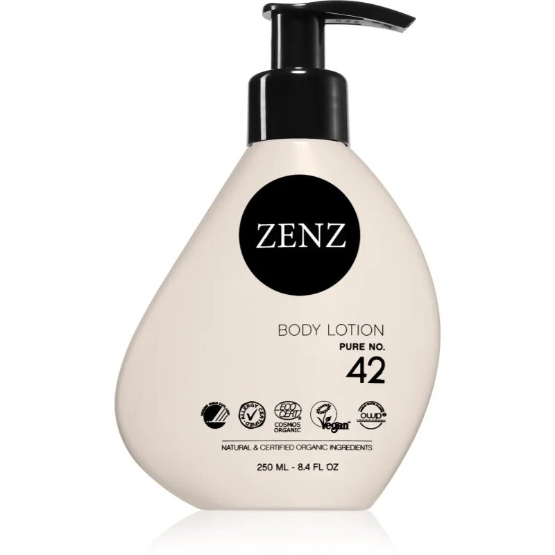 ZENZ Organic Pure No. 42 nežno mleko za telo 250 ml