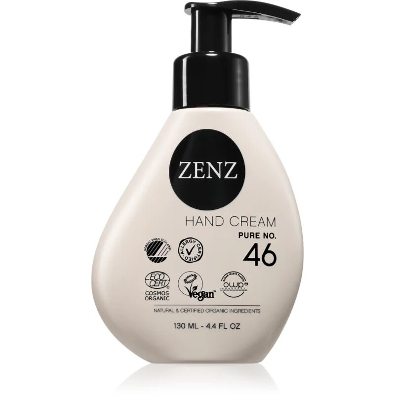 ZENZ Organic Pure No. 46 nežna krema za roke za občutljivo kožo 130 ml