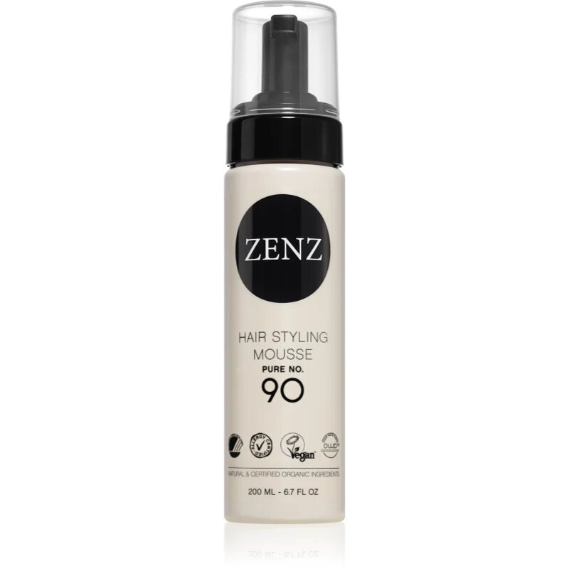 ZENZ Organic Pure No. 90 penasti utrjevalec za lase za toplotno oblikovanje las 200 ml