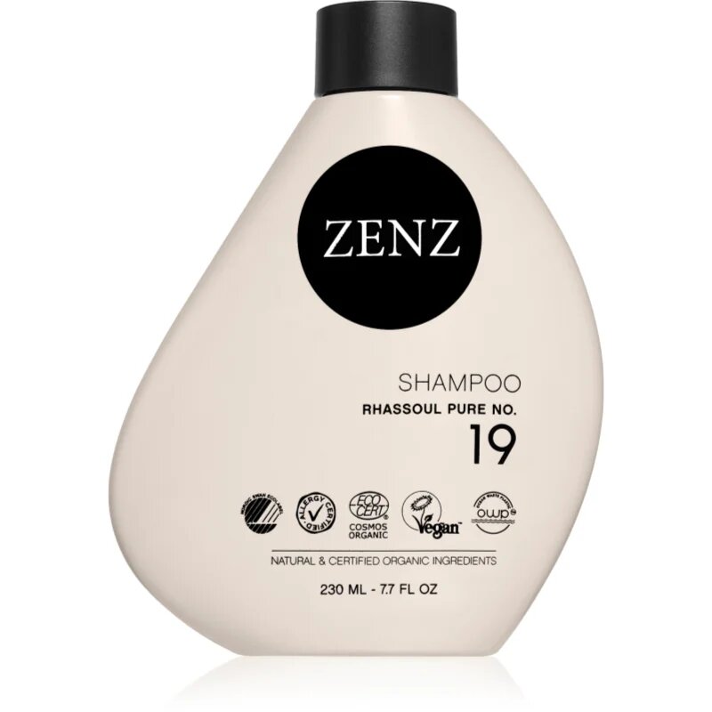 ZENZ Organic Rhassoul Pure No. 19 vlažilni šampon z učinkom balzama 230 ml