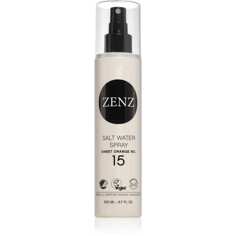 ZENZ Organic Sweet Orange No. 15 slano pršilo za lase 200 ml