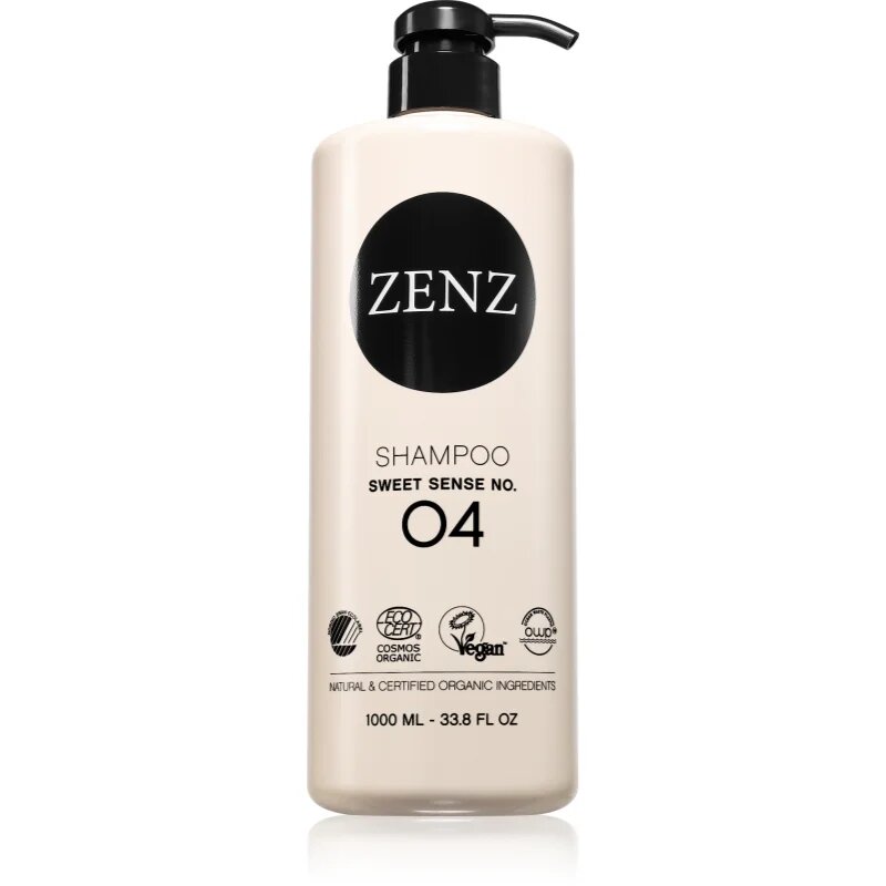 ZENZ Organic Sweet Sense No. 04 vlažilni šampon za volumen las 1000 ml