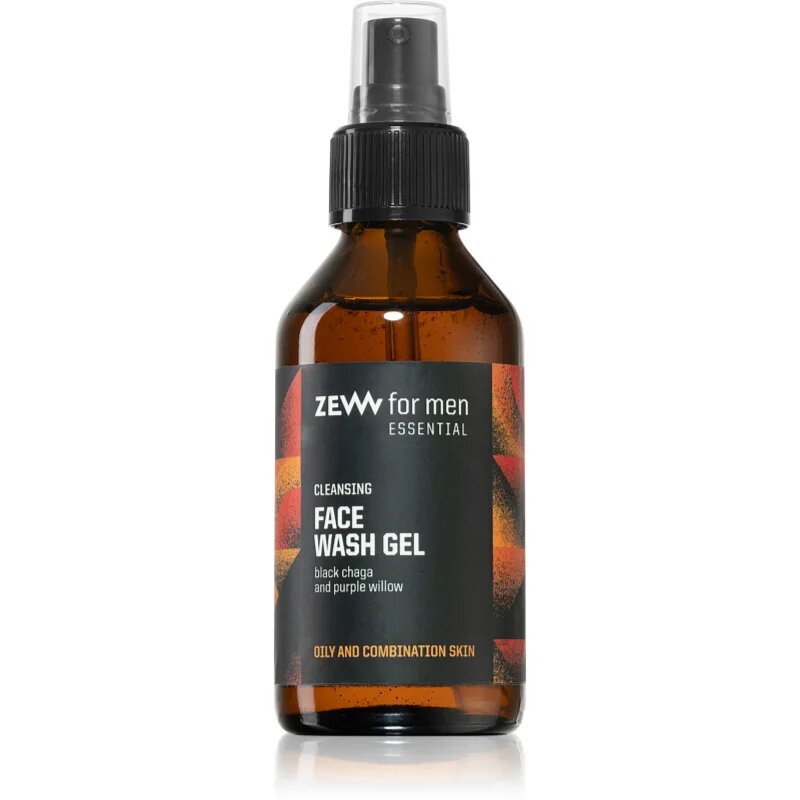 Zew For Men Essential Face Wash Gel čistilni gel za mastno in mešano kožo za moške 100 ml