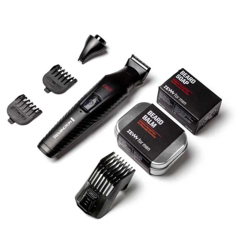 Zew For Men Remington G10 Graphite set za prirezovanje dlačic na bradi in telesu