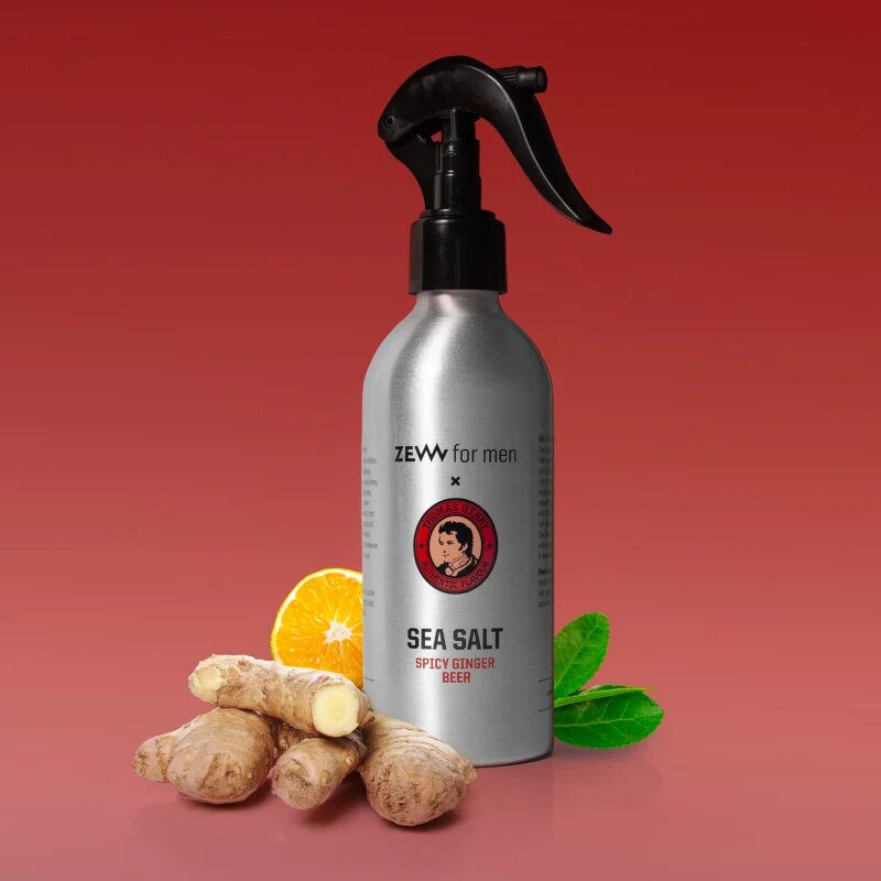 Zew For Men SEA SALT HAIR SPRAY Thomas Henry with lineseed oil slano pršilo za moške 240 ml