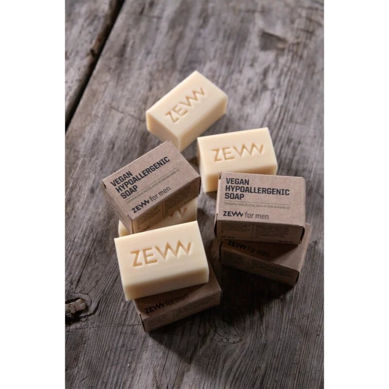 Zew For Men Vegan Hypoallergenic Soap trdo milo za obraz in telo 85 g