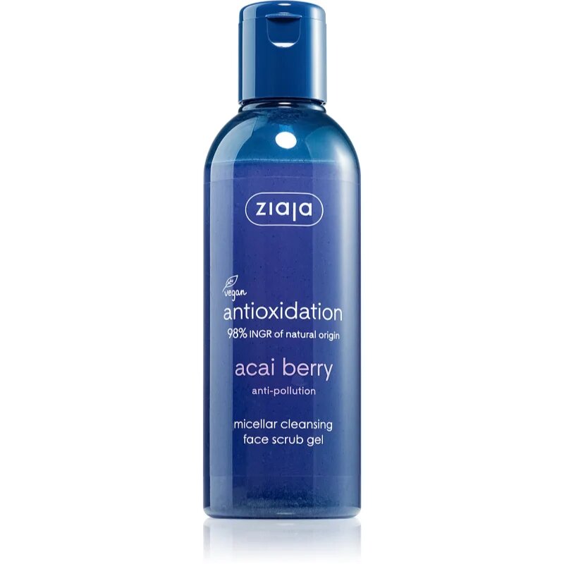 Ziaja Acai Berry micelarni čistilni gel s piling učinkom 200 ml