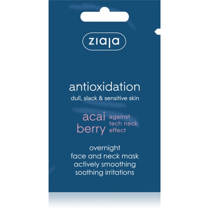 Ziaja Acai Berry nočna maska za obraz 7 ml