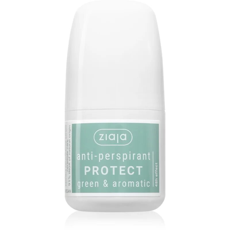 Ziaja Antiperspirant Protect antiperspirant roll-on dišave Green & Aromatic 60 ml
