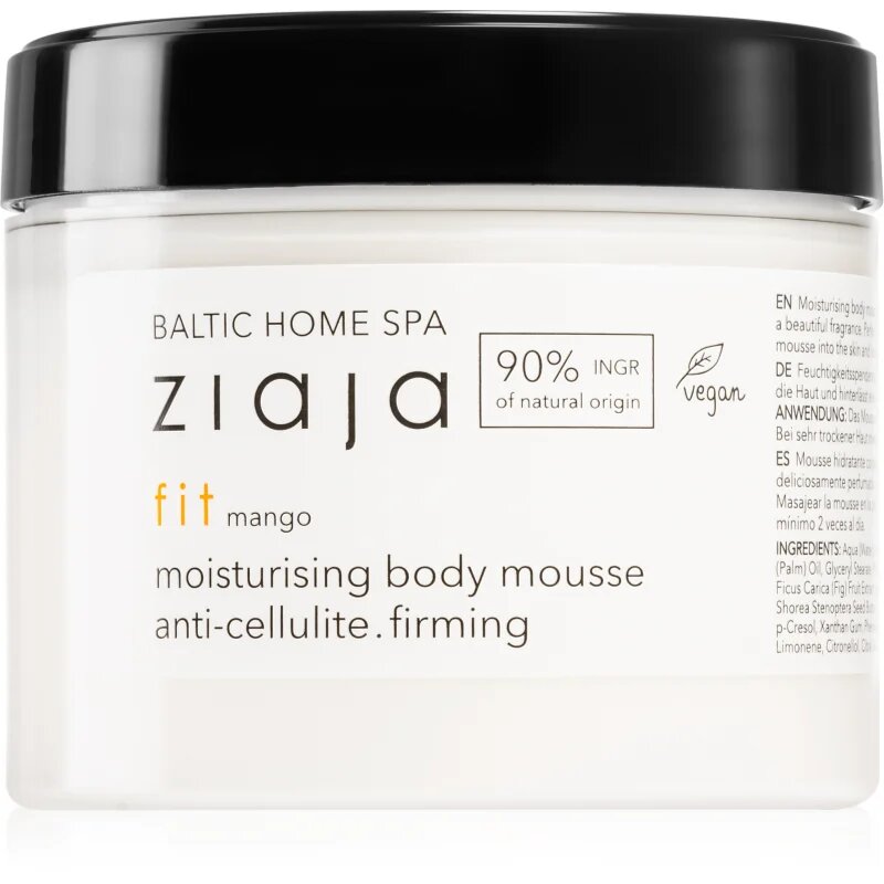 Ziaja Baltic Home Spa Fit Mango vlažilna pena proti celulitu 300 ml