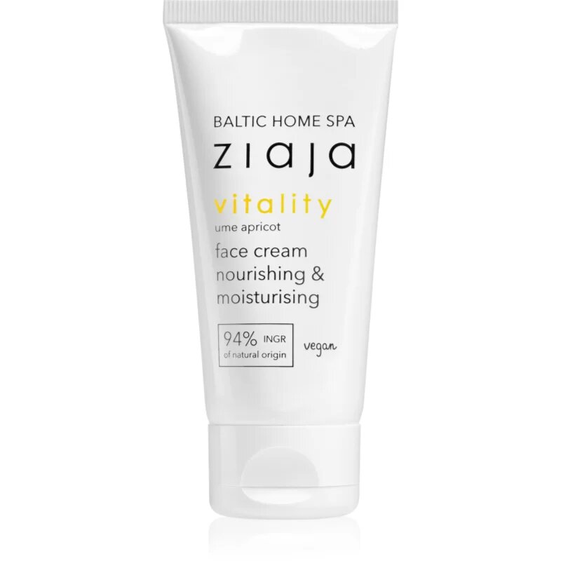 Ziaja Baltic Home Spa Vitality vlažilna in hranilna krema za obraz 50 ml