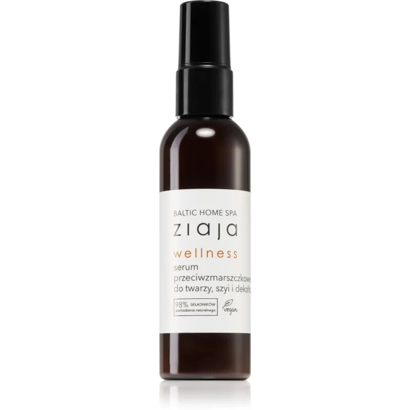 Ziaja Baltic Home Spa Wellness serum proti gubam za obraz vrat in dekolte 90 ml