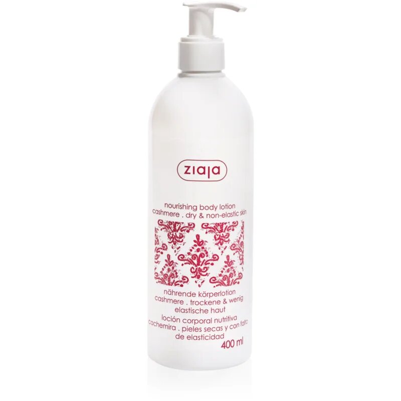 Ziaja Cashmere hranilni losjon za telo za suho kožo 400 ml