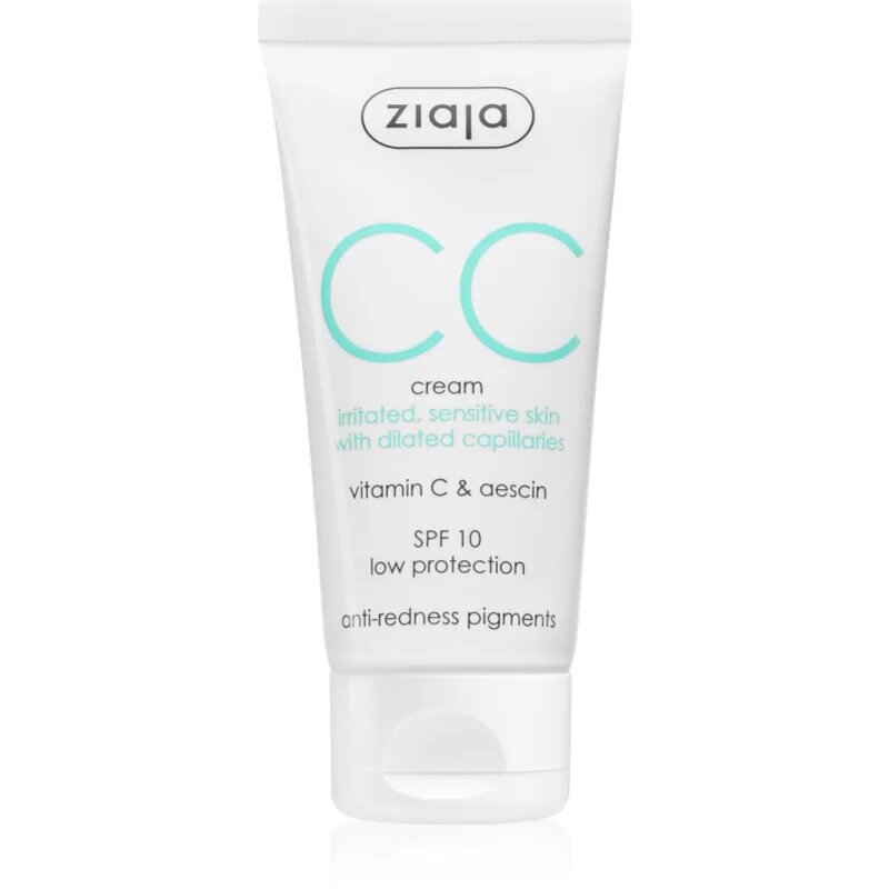 Ziaja CC Cream CC krema z vlažilnim učinkom SPF 10 50 ml