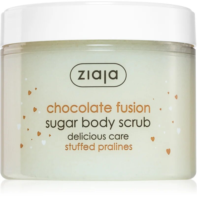 Ziaja Chocolate Fusion sladkorni piling za telo 300 ml