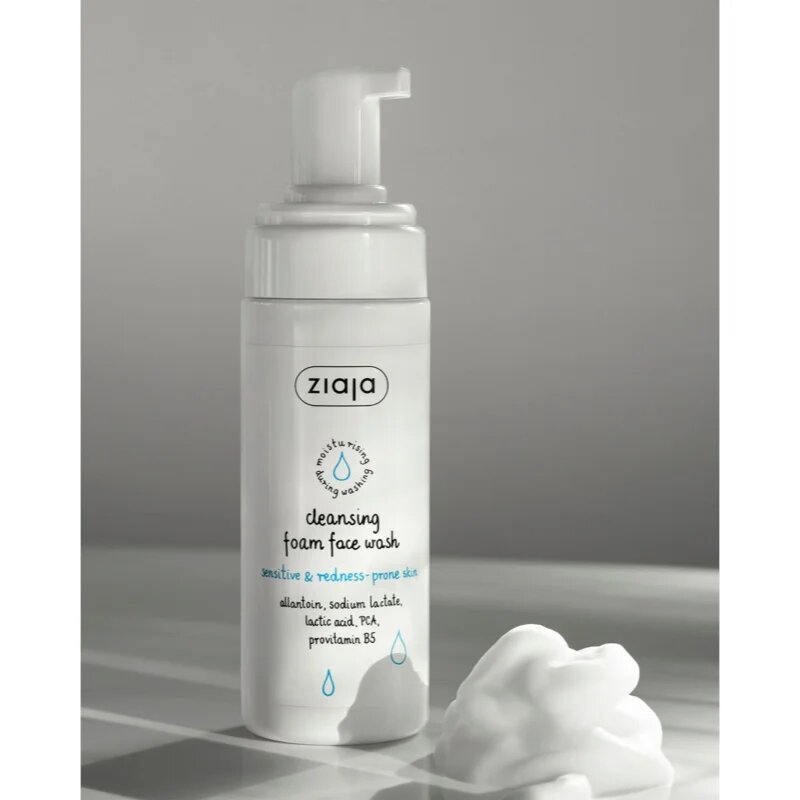 Ziaja Cleansing čistilna pena za občutljivo in pordelo kožo 150 ml