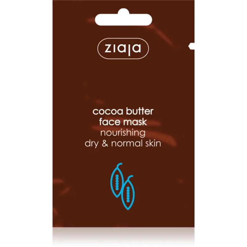 Ziaja Cocoa Butter hranilna maska za normalno in suho kožo 7 ml