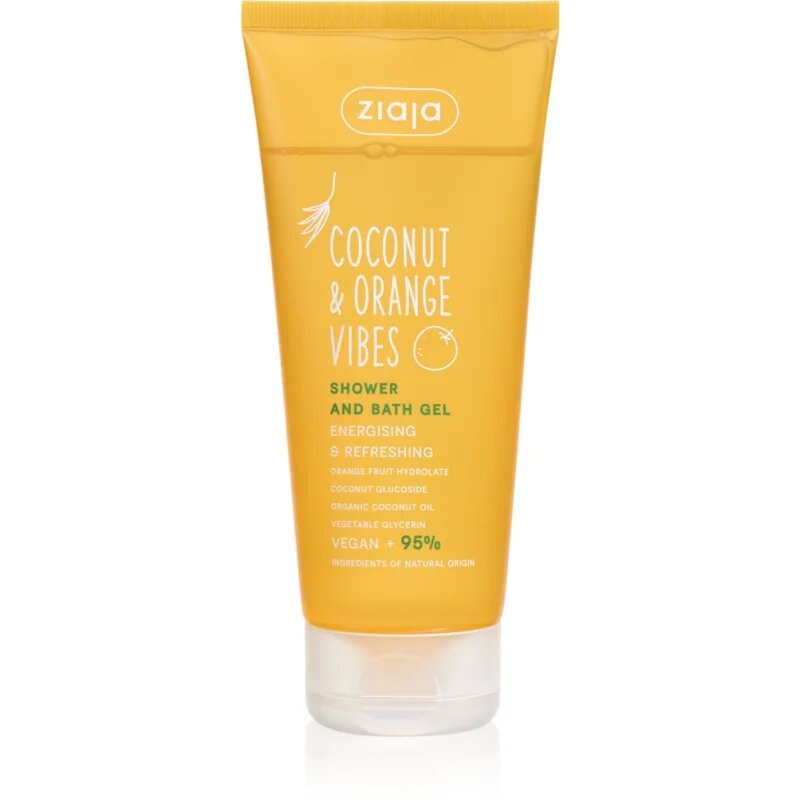 Ziaja Coconut & Orange Vibes gel za prhanje in kopanje 200 ml