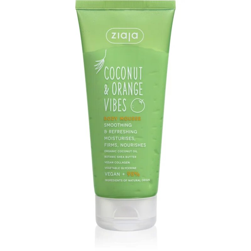 Ziaja Coconut & Orange Vibes pena za telo z vlažilnim učinkom 200 ml