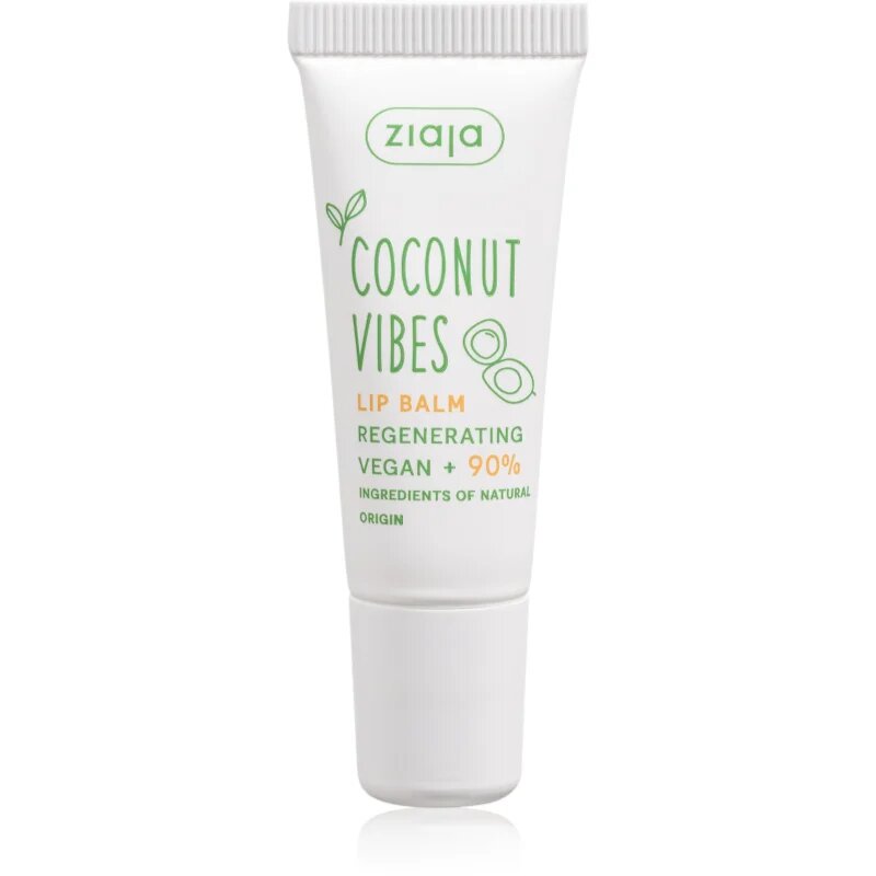 Ziaja Coconut Vibes balzam za ustnice z regeneracijskim učinkom 10 ml