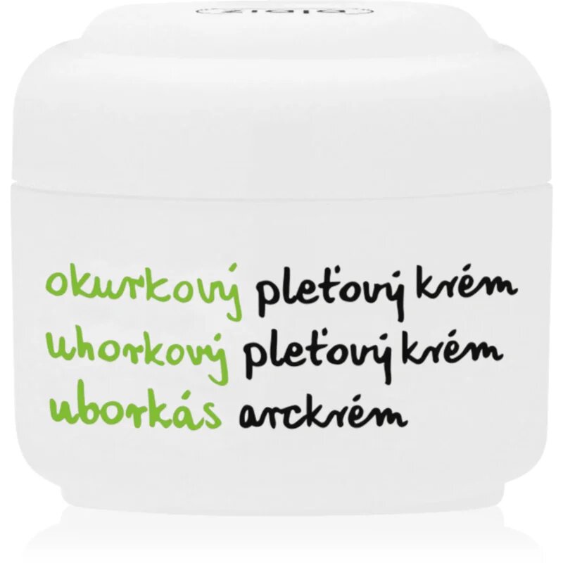Ziaja Cucumber vlažilna in pomirjujoča krema z vitaminoma A in E 50 ml