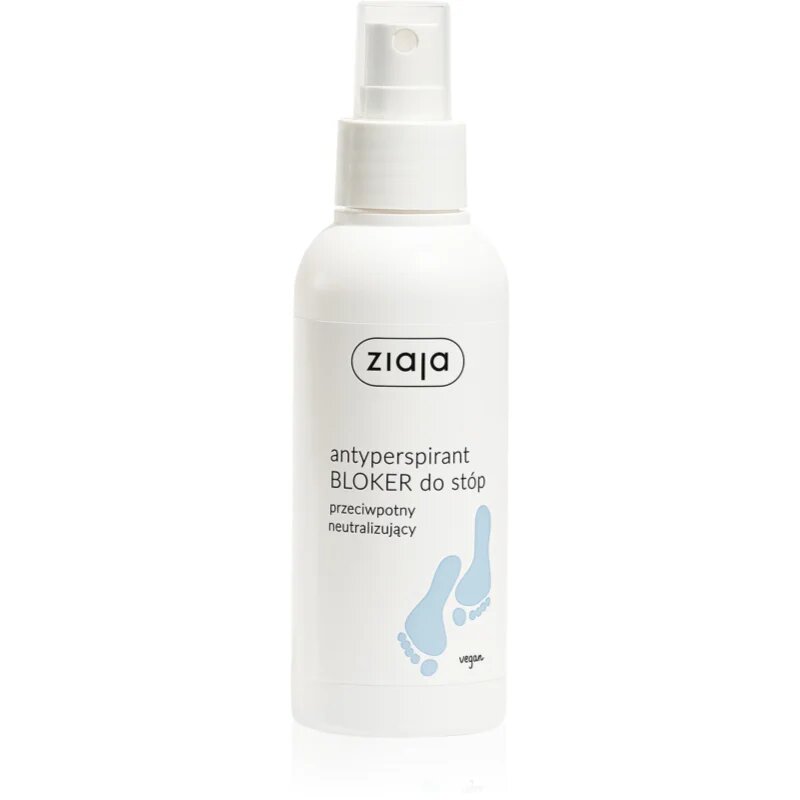 Ziaja Foot Care antiperspirant v pršilu za noge 100 ml