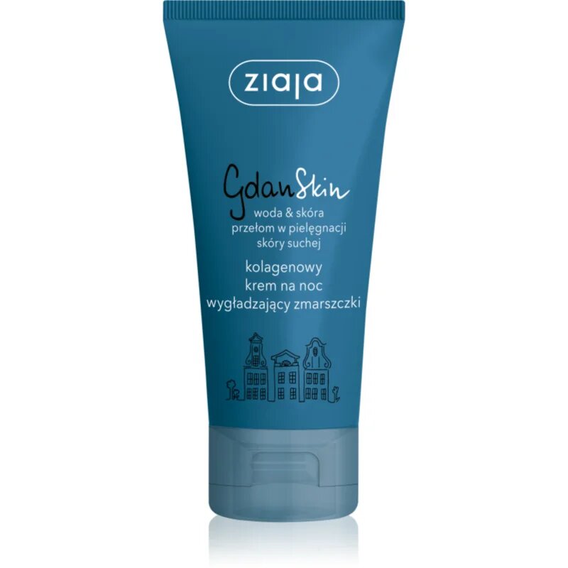 Ziaja Gdan Skin nočna krema s kolagenom 50 ml