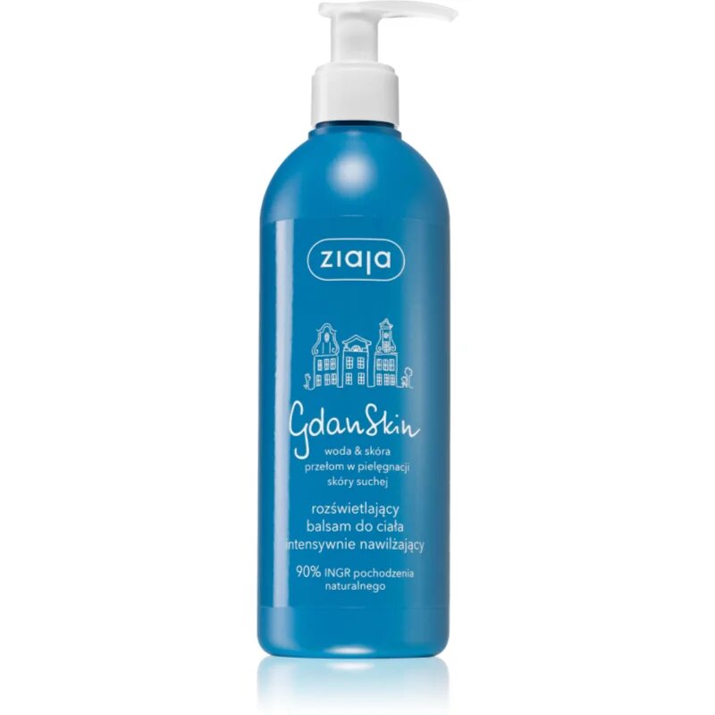Ziaja Gdan Skin posvetlitveni in vlažilni balzam za telo 300 ml