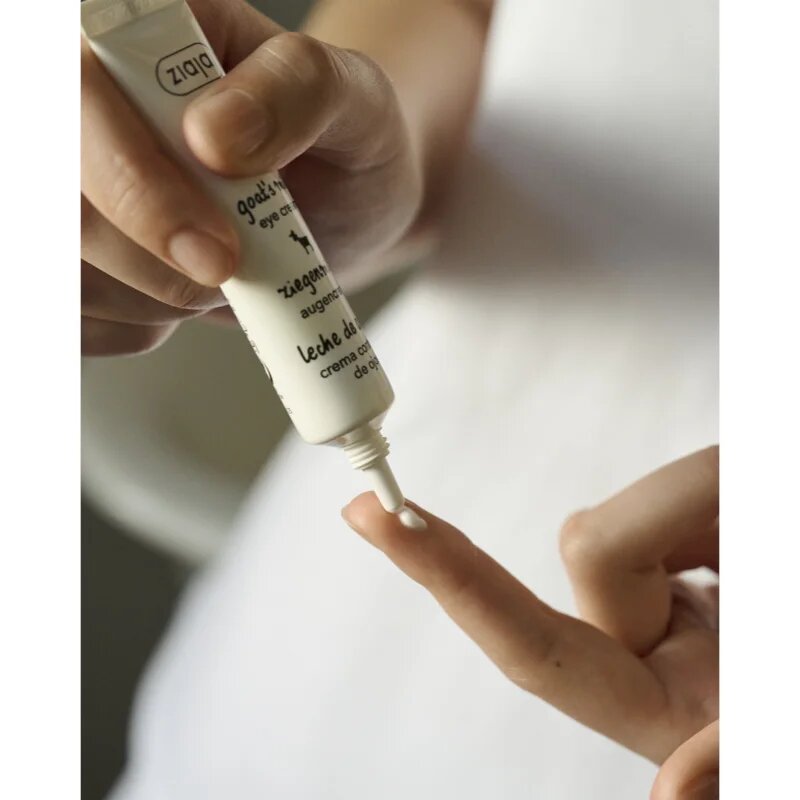 Ziaja Goat's Milk krema za predel okoli oči za suho kožo 15 ml