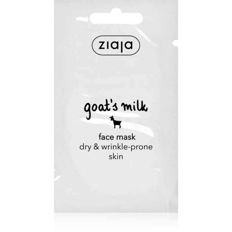 Ziaja Goat's Milk maska za suho kožo 7 ml