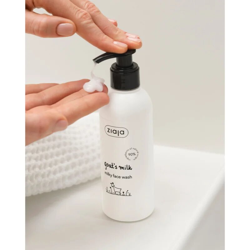 Ziaja Goat's Milk nežni gel za umivanje za obraz 200 ml