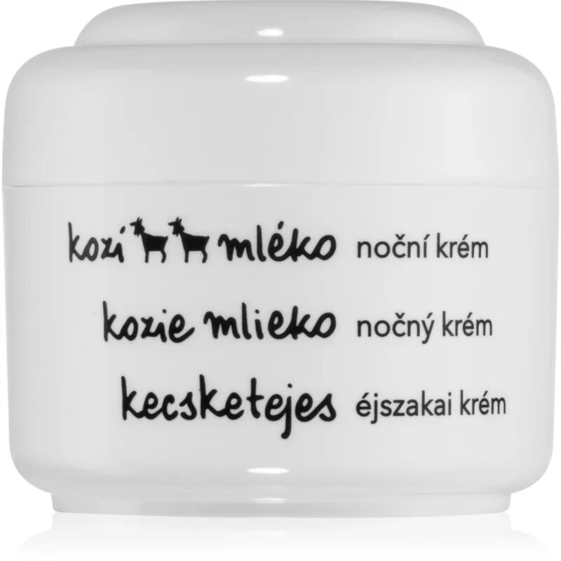 Ziaja Goat's Milk nočna hranilna krema za suho kožo 50 ml