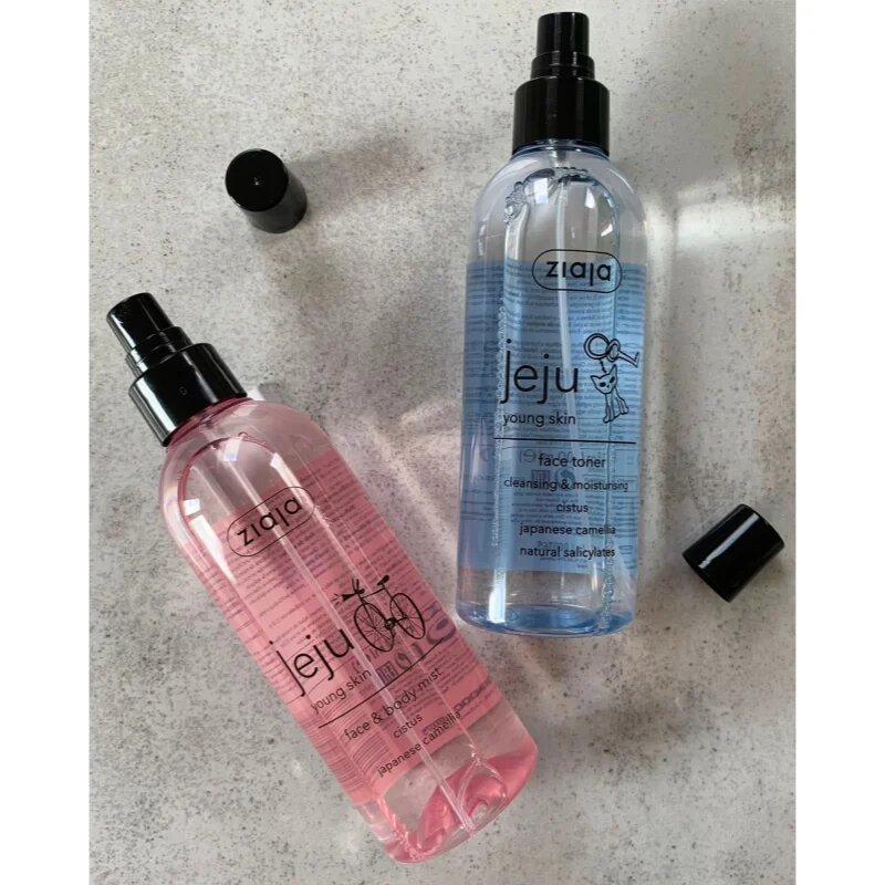 Ziaja Jeju Young Skin tonik za obraz v pršilu za mlado kožo 200 ml