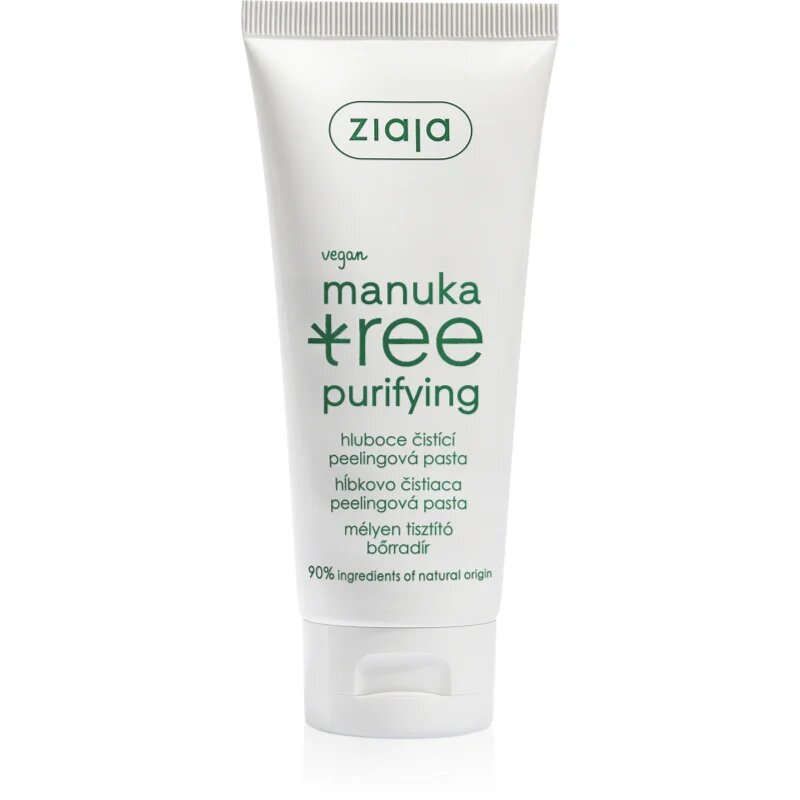 Ziaja Manuka Tree Purifying čistilna piling pasta za normalno do mastno kožo 75 ml