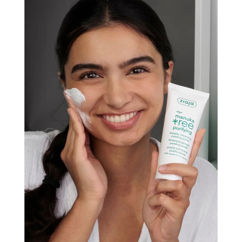 Ziaja Manuka Tree Purifying čistilna piling pasta za normalno do mastno kožo 75 ml