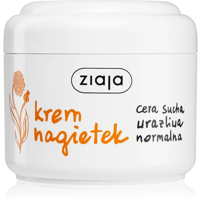 Ziaja Marigold nežna krema za obraz z vitaminom E 100 ml