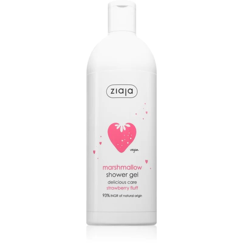 Ziaja Marshmallow gel za prhanje dišave Strawberry fluff 500 ml